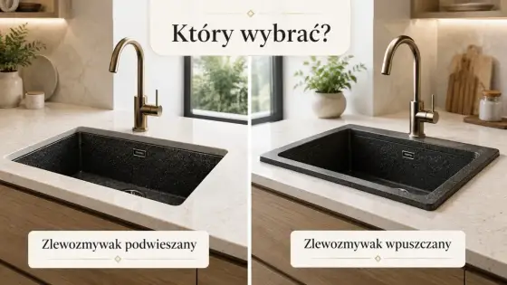 Zlewozmywak podblatowy - jak dobrać blat i uniknąć błędów?